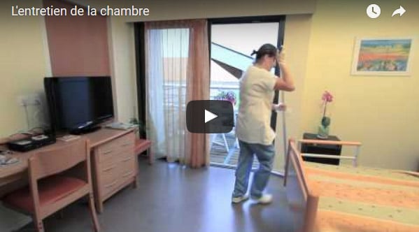 L'entretien de la chambre