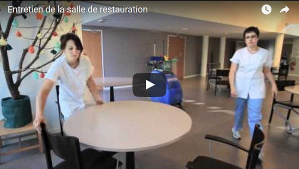 Entretien de la salle de restauration