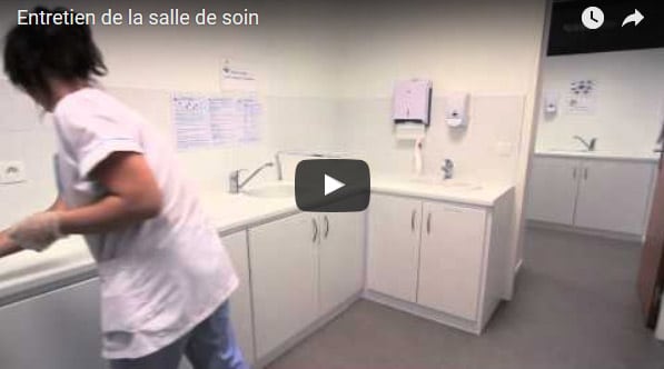 Entretien de la salle de soin