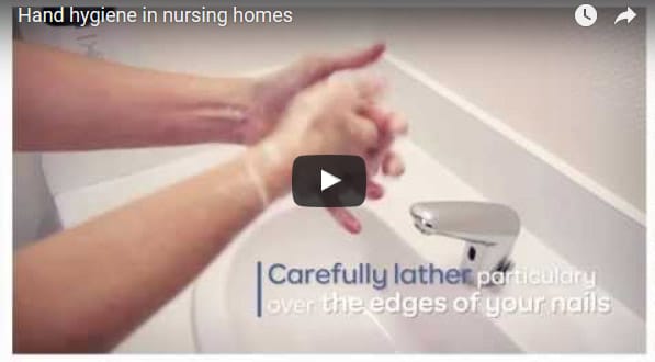 Hand hygiene in nursing homes
