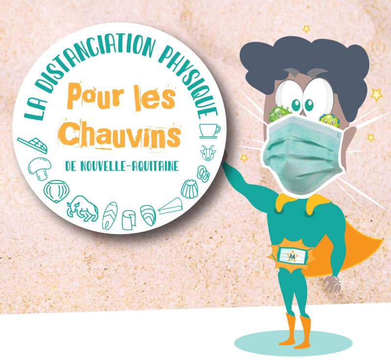 Même en vacances, gardons les distances !
